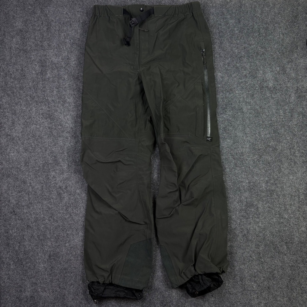 Arc'teryx Gore-Tex Snow Pants Womens L Green Waterproof Ski Snowboard Shell